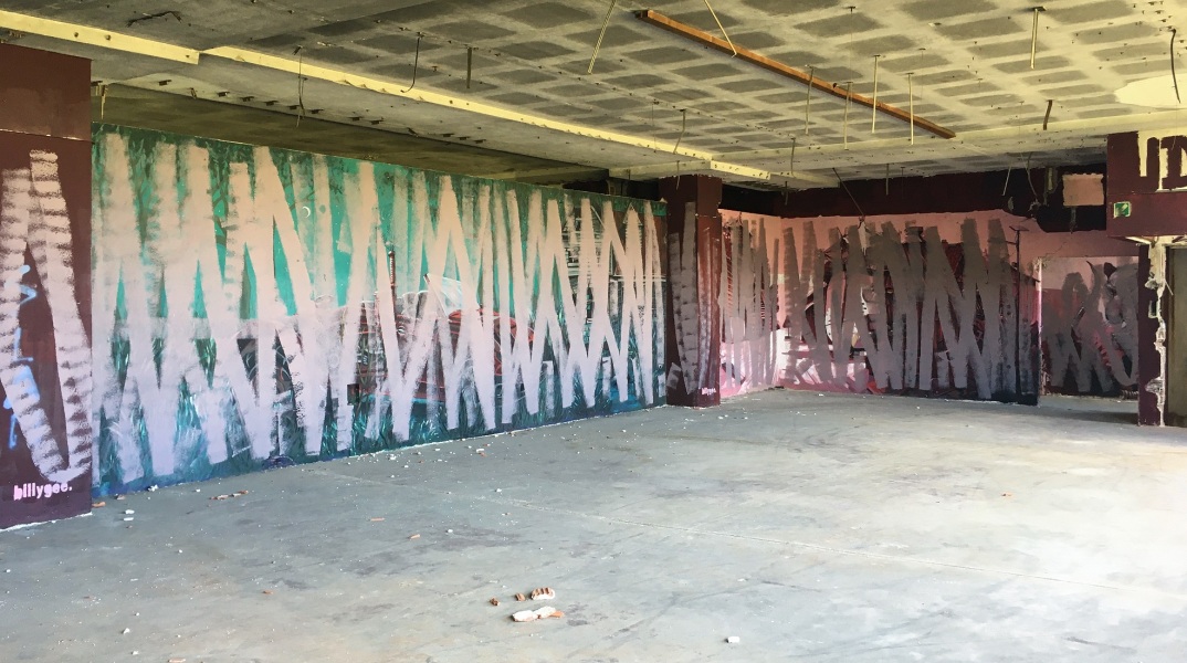 Καταστροφή τοιχογραφιών στο κτίριο της Columbia