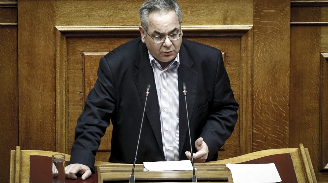 Ο αντιπρόεδρος της Βουλής, Γιώργος Λαμπρούλης