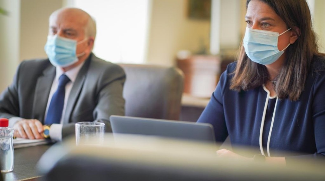 Η υπουργός Παιδείας, Νίκη Κεραμέως