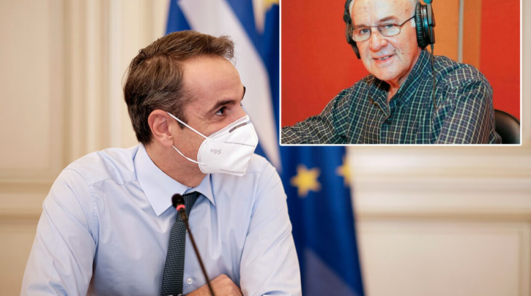 Κυριάκος Μητσοτάκης / Ένθεση: Βασίλης Πάικος