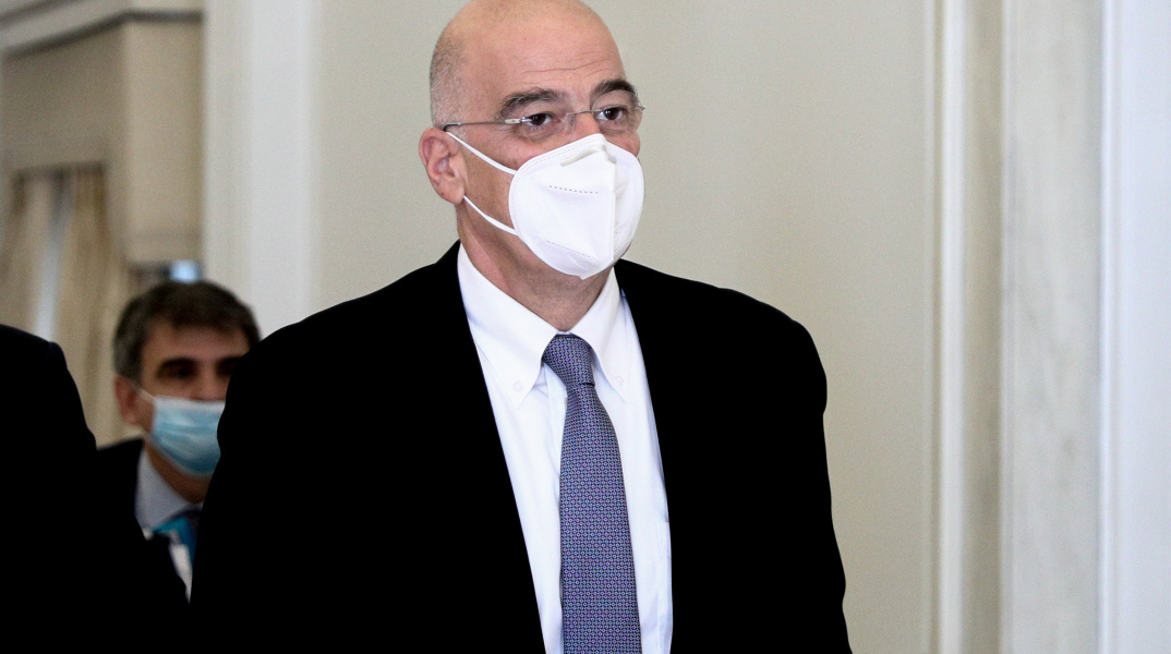 Ο υπουργός Εξωτερικών, Νίκος Δένδιας