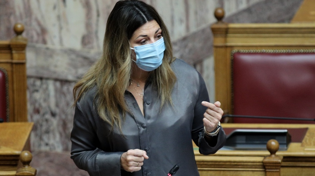 Η υφυπουργός Παιδείας, Σοφία Ζαχαράκη