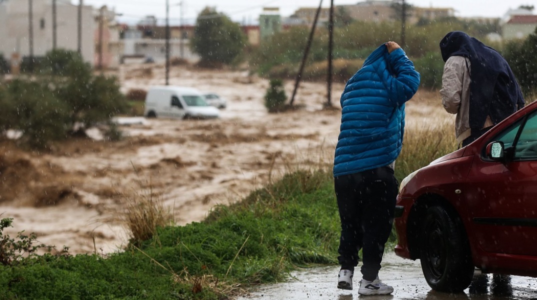 Πλημμύρες από τις βροχοπτώσεις του Φθινοπώρου στην Κρήτη