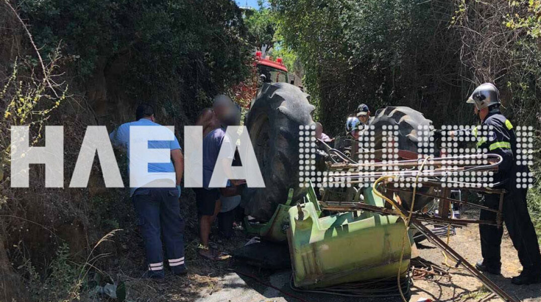 Ανατροπή τρακτέρ