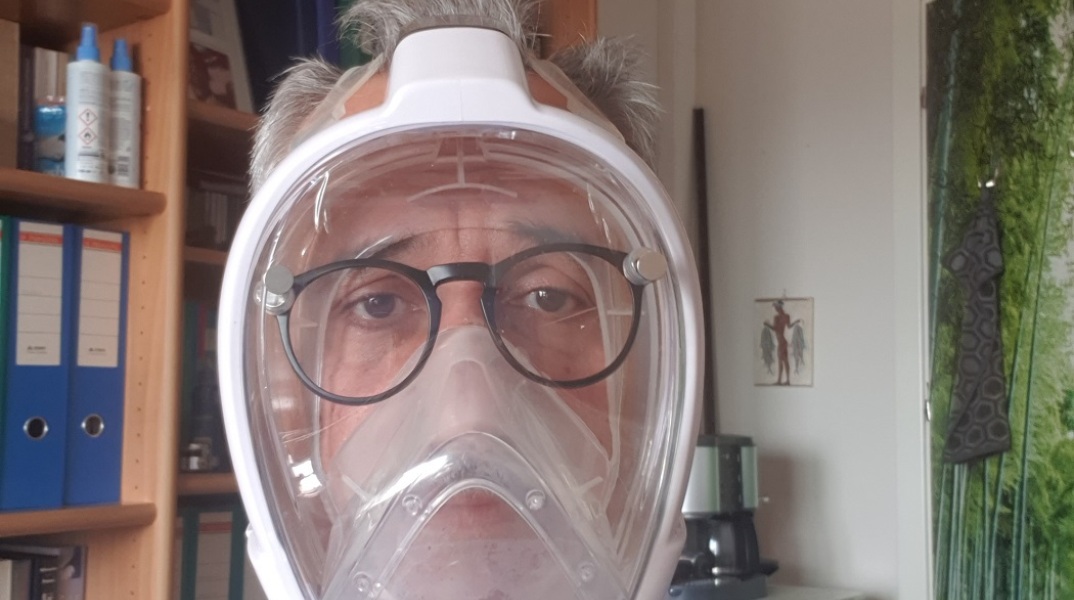 Αναπνευστική συσκευή - μάσκα από το ΑΠΘ 