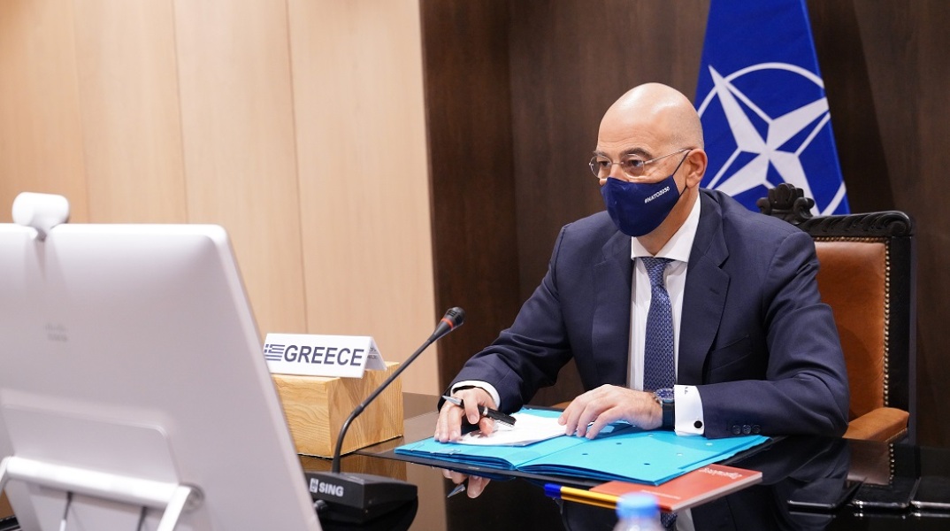 Ο υπουργός Εξωτερικών, Νίκος Δένδιας