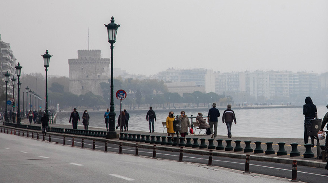 ΘΕΣΣΑΛΟΝΙΚΗ - LOCKDOWN / ΣΤΙΓΜΙΟΤΥΠΑ ΑΠΟ ΤΗΝ ΠΟΛΗ