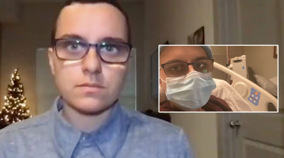 Ράιλι Μπέρενς, ο 23χρονος στην Αριζόνα, που κόλλησε κορωνοϊό και έπαθε μίνι εγκεφαλικό