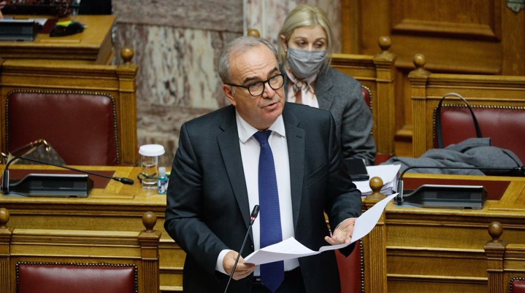 Ο αναπληρωτής υπουργός Ανάπτυξης, Νίκος Παπαθανάσης 