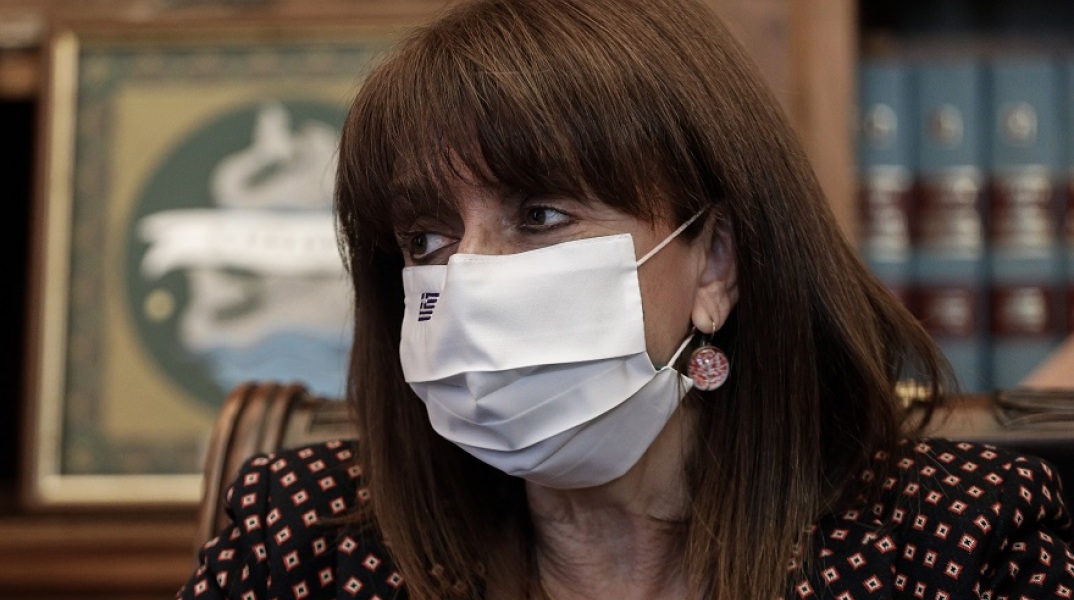 Η Πρόεδρος της Δημοκρατίας, Κατερίνα Σακελλαροπούλου