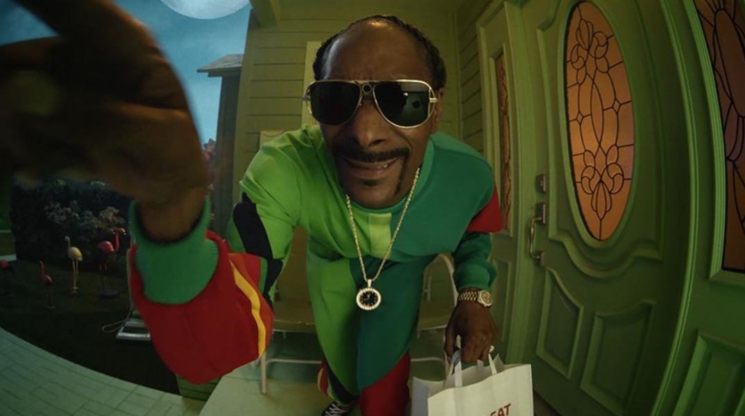 Ο Snoop Dogg στην καμπάνια του «Just Eat»