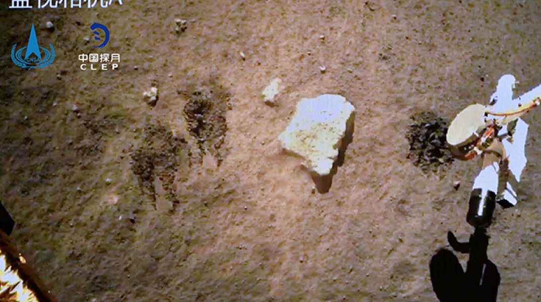 Chang'e 5, το κινεζικό μη επανδρωμένο σκάφος παίρνει δείγματα από τη Σελήνη