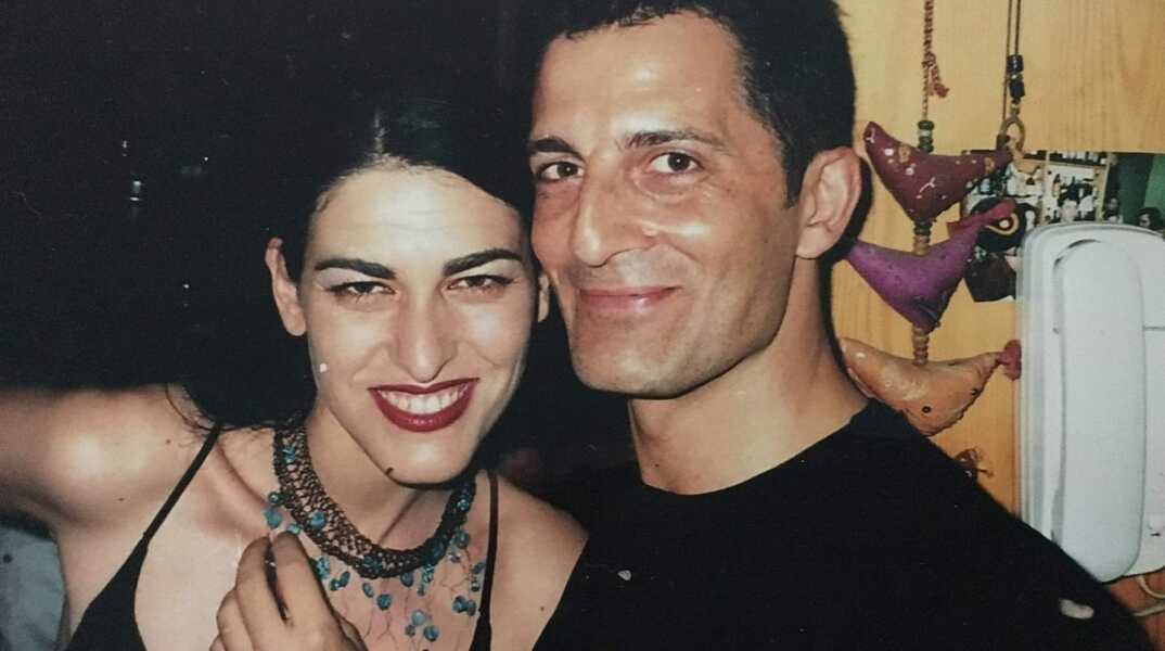 Η Ελένη Ψυχούλη με τον Εμμανουήλ Κουτσουρέλη