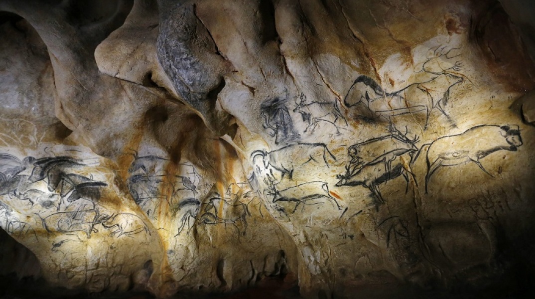 Τοιχογραφία στο σπήλαιο Σωβέ