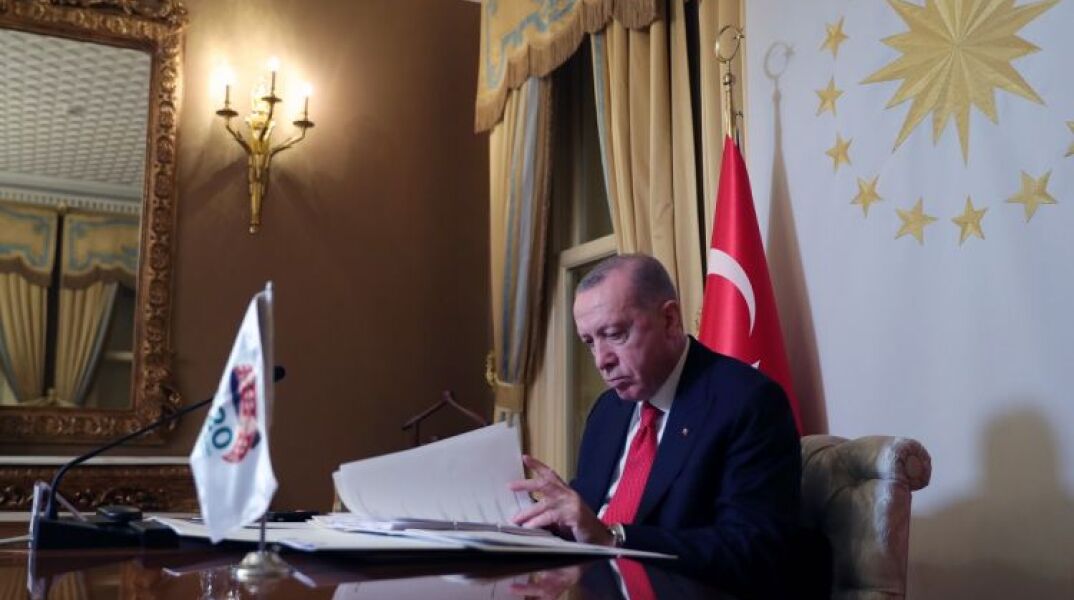 Ο Τούρκος πρόεδρος Ρετζέπ Ταγίπ Ερντογάν