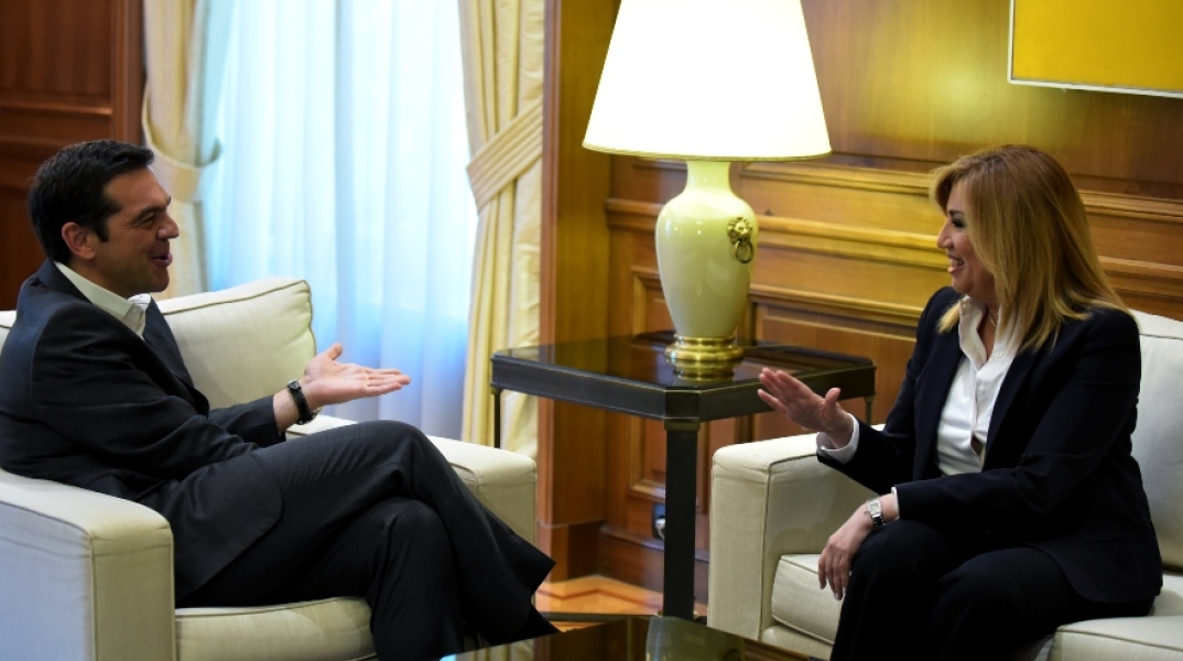 Αλέξης Τσίπρας, Φώφη Γεννηματά