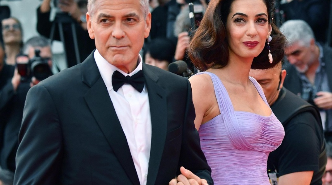 Ο Τζορτζ Κλούνεϊ και η Αμάλ Αλαμουντίν