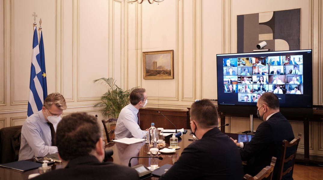 Συνεδρίαση με τηλεδιάσκεψη του υπουργικού συμβουλίου