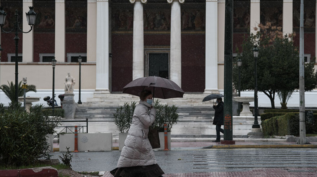 Βροχή στην Αθήνα