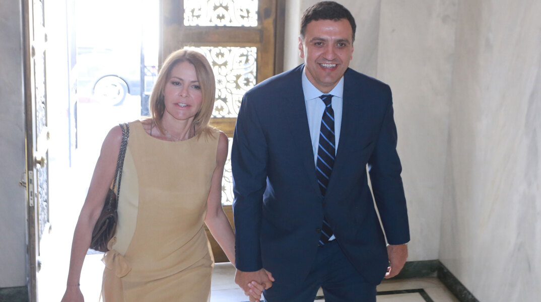 Τζένη Μπαλατσινού και Βασίλης Κικίλιας