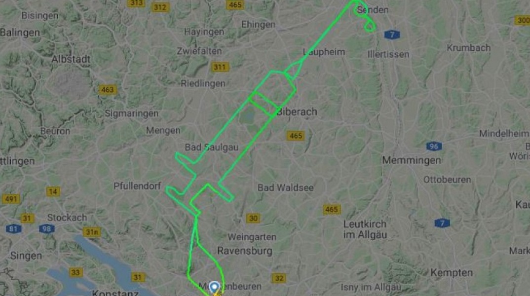 Σύριγγα πάνω από τη Βαυαρία