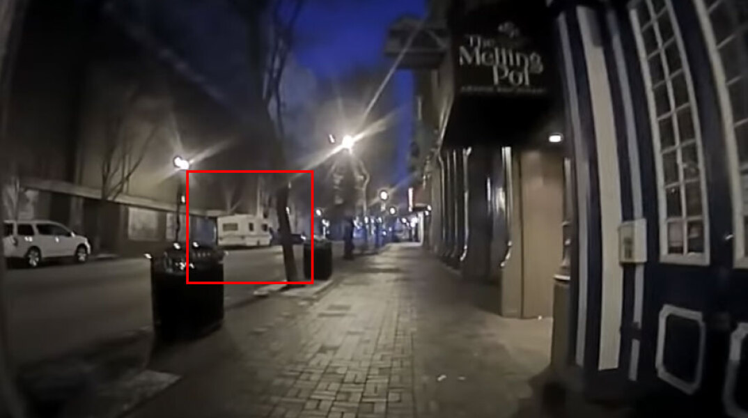 Έκρηξη στο Νάσβιλ: Το «παγιδευμένο» τροχόσπιτο, όπως το κατέγραψε κάμερα στη στολή αστυνομικού