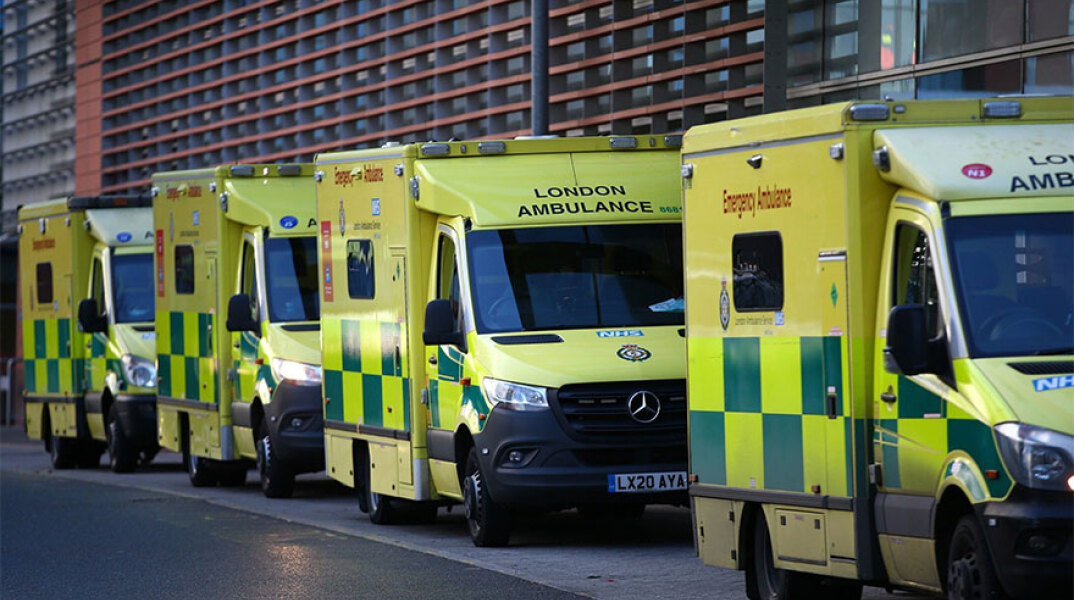 Ασθενοφόρα στη Μεγάλη Βρετανία