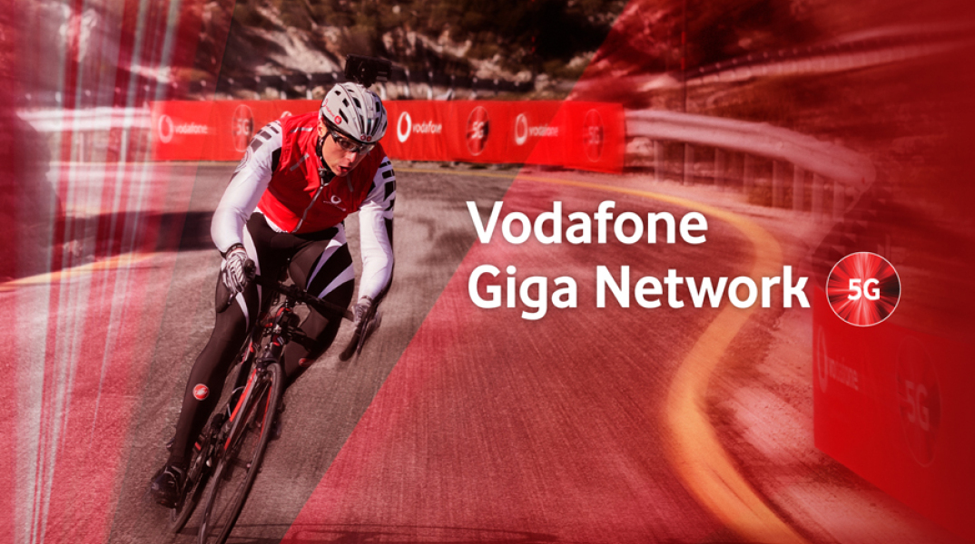 H Vodafone ενεργοποιεί το Vodafone Giga Network 5G, το νέο υπερσύγχρονο δίκτυο που απελευθερώνει νέες δυνατότητες για όλους.