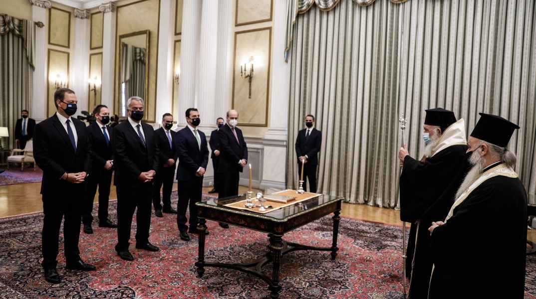 Oρκωμοσία υπουργών 