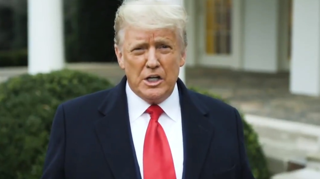 Μήνυμα του Ντόναλντ Τραμπ στο Twitter