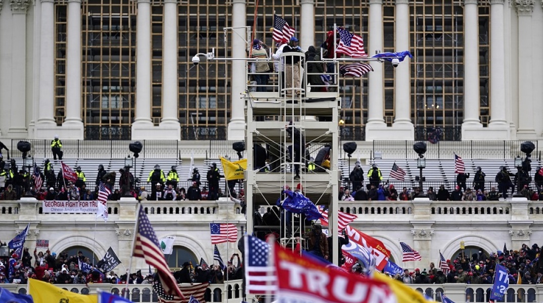 Διαδηλωτές στο Καπιτώλιο