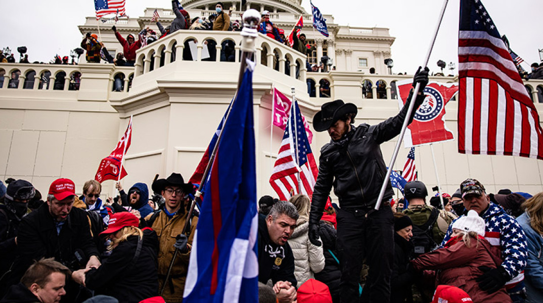 ΗΠΑ - Εισβολή οπαδών του Τραμπ στο Καπιτώλιο