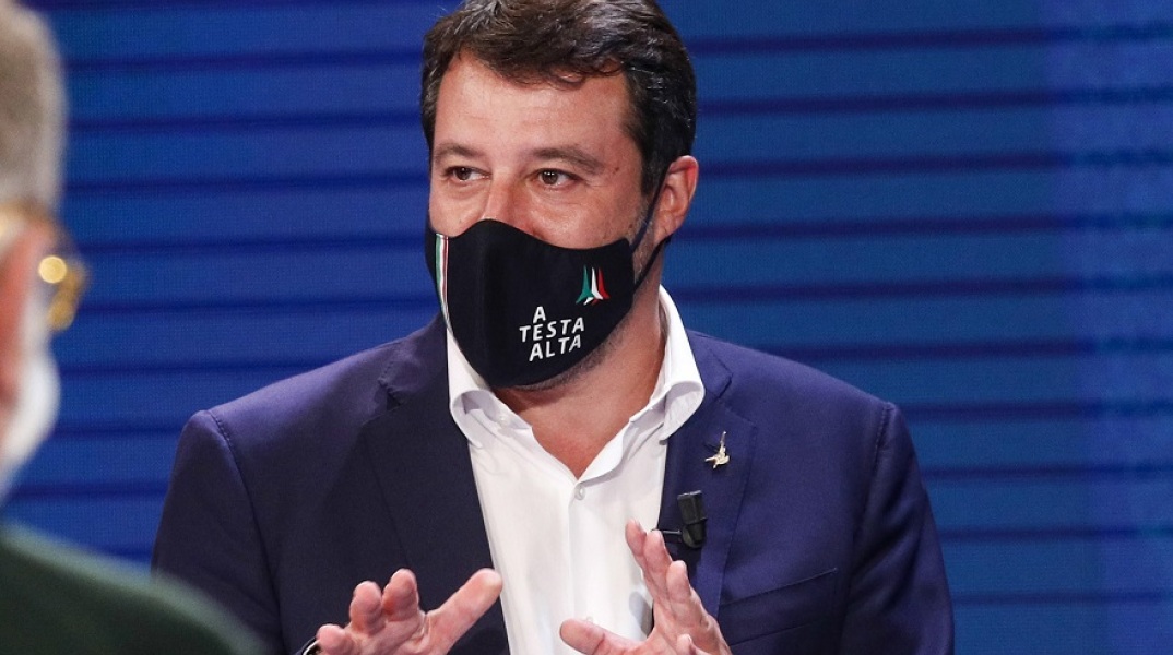 Ο πρώην υπουργός Εσωτερικών της Ιταλίας, Ματέο Σαλβίνι