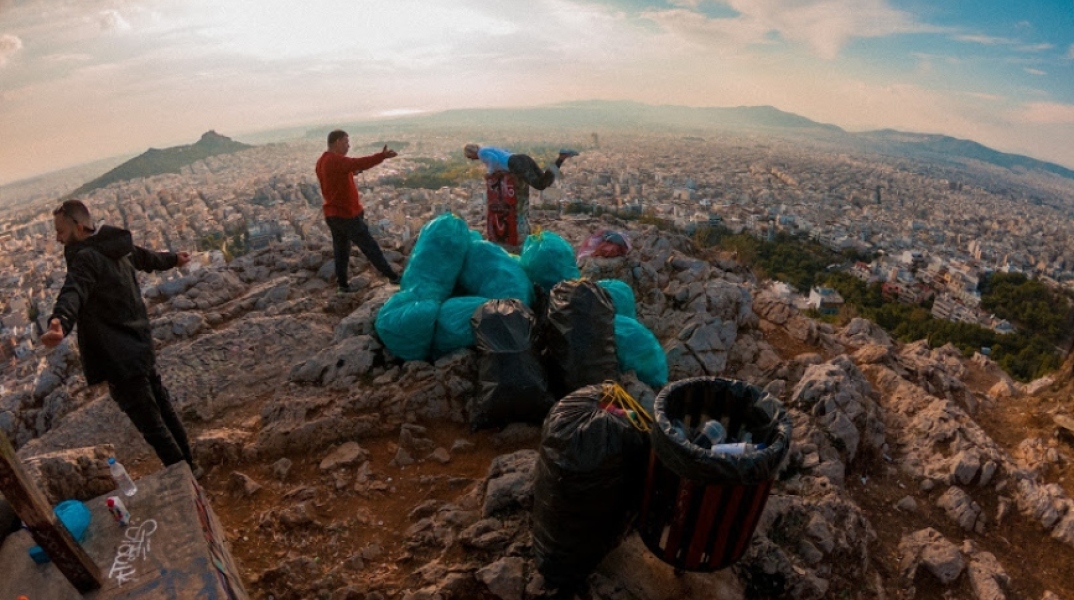 Οι Save your Hood καθαρίζουν τους λόφους της Αθήνας