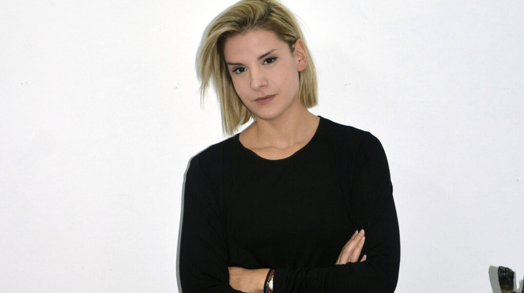 Η καλλιτέχνης Μαρία Βύρρα