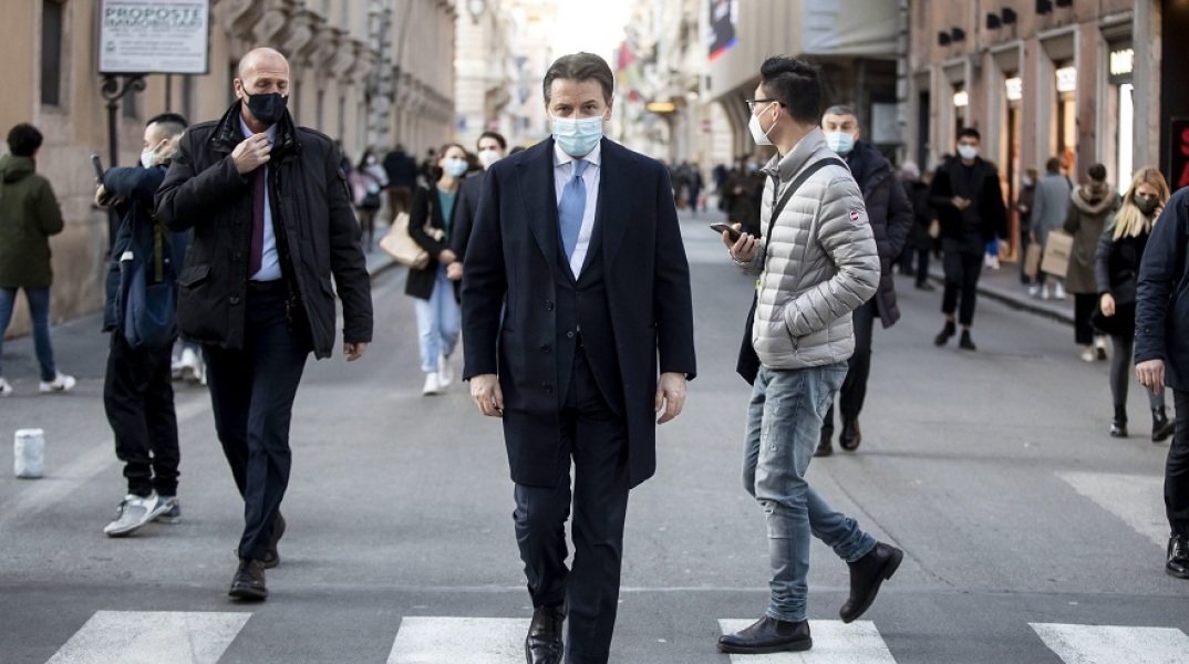 Ο πρωθυπουργός της Ιταλίας, Τζουζέπε Κόντε
