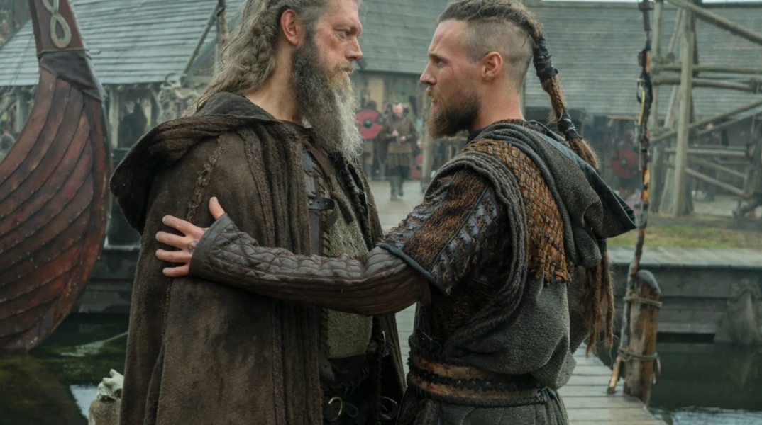 Σκηνή από την τηλεοπτική σειρά Vikings στο Netflix