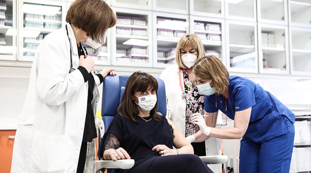 ΕΜΒΟΛΙΑΣΜΟΣ ΤΗΣ ΠτΔ ΚΑΤ. ΣΑΚΕΛΛΑΡΟΠΟΥΛΟΥ ΜΕ ΤΗΝ ΔΕΥΤΕΡΗ ΔΟΣΗ ΤΟΥ ΕΜΒΟΛΙΟΥ ΚΑΤΑ ΤΟΥ ΚΟΡΩΝΟΪΟΥ