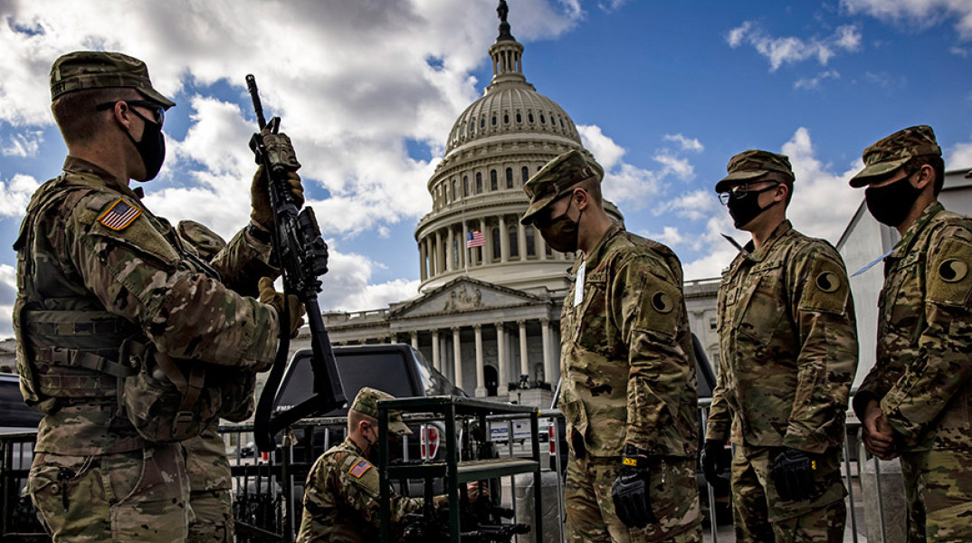 ΗΠΑ - Καπιτώλιο - Εθνοφρουρά 