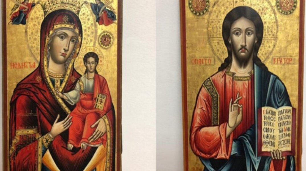 Εικόνες Χριστού και Παναγίας