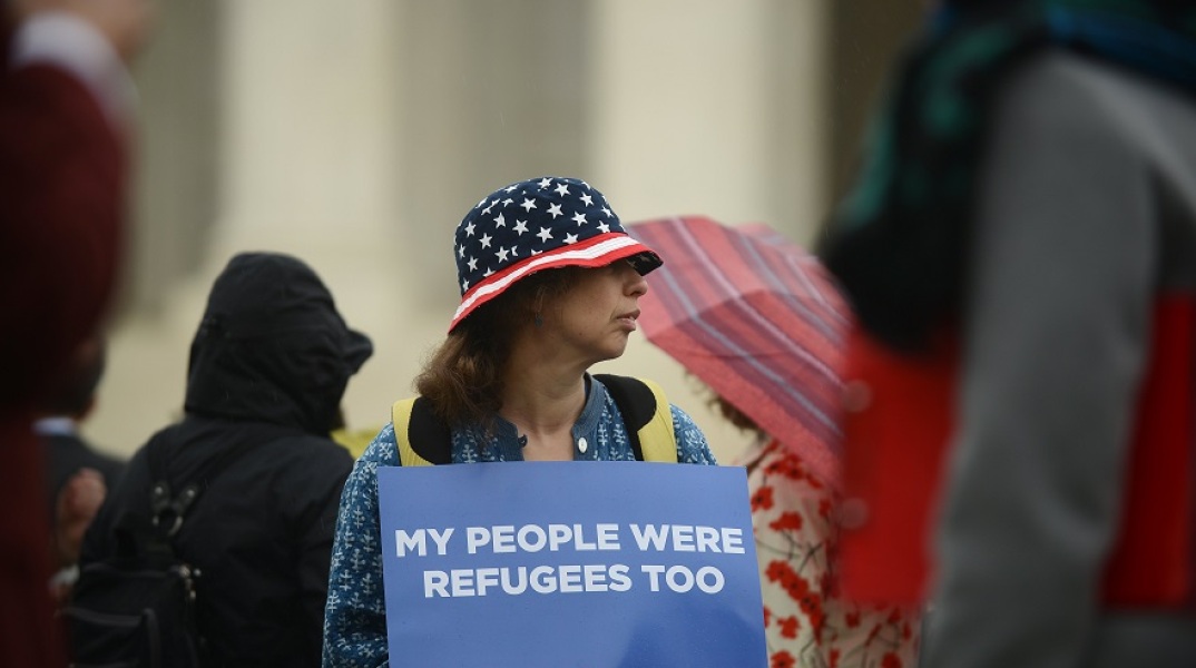 Διαμαρτυρία για την μεταναστευτική πολιτική στις ΗΠΑ