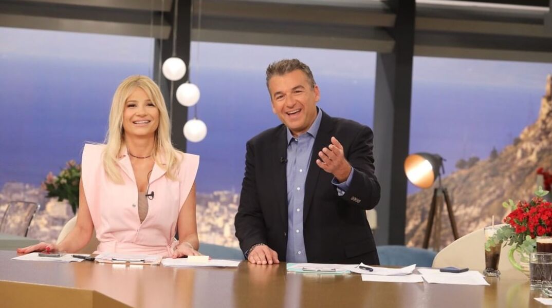 Η Φαίη Σκορδά και ο Γιώργος Λιάγκας