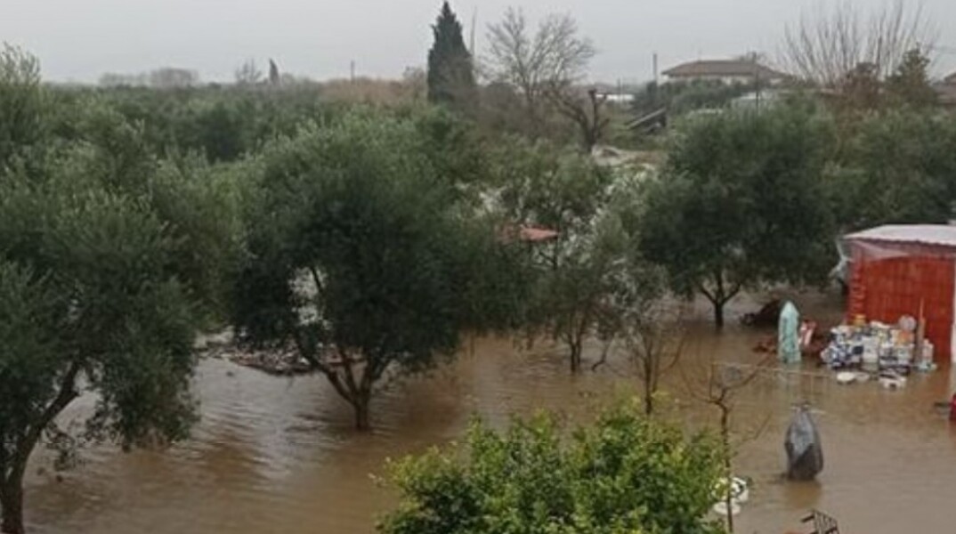 Κακοκαιρία στο Αγρίνιο