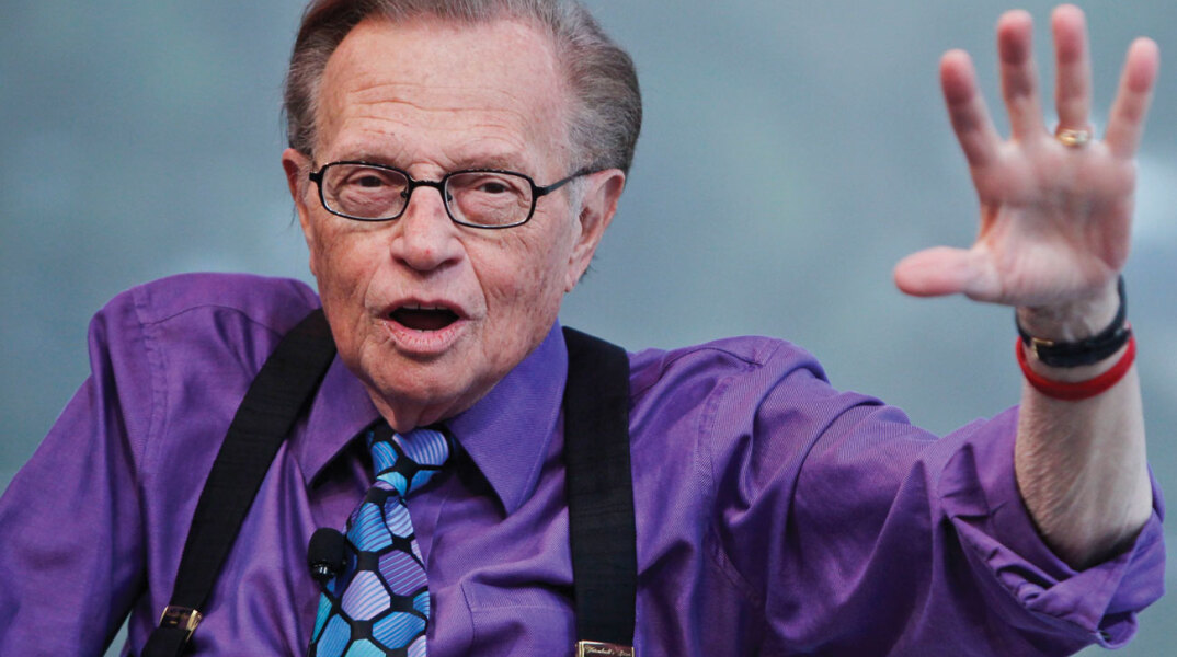 Larry King ©EPA/Jose Sena Goulao