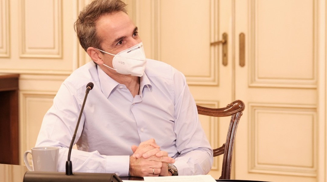 Ο πρωθυπουργός Κυριάκος Μητσοτάκης 