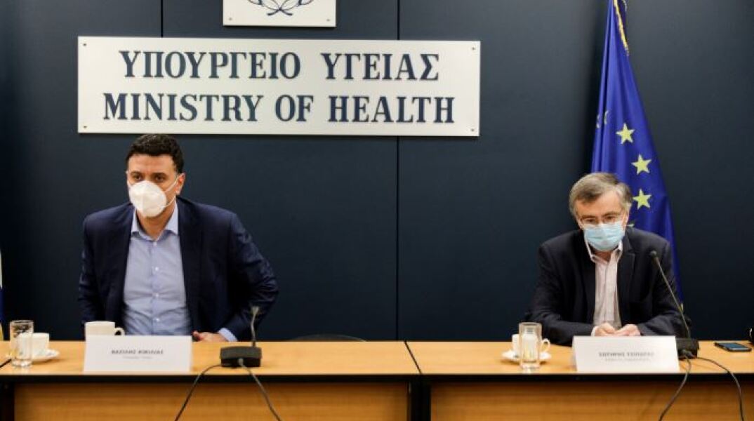 Βασίλης Κικίλιας και Σωτήρης Τσιόδρας