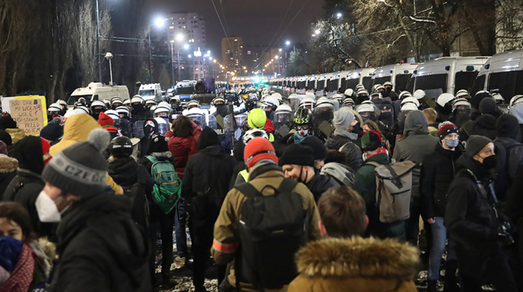 Πολωνία - διαδηλώσεις 