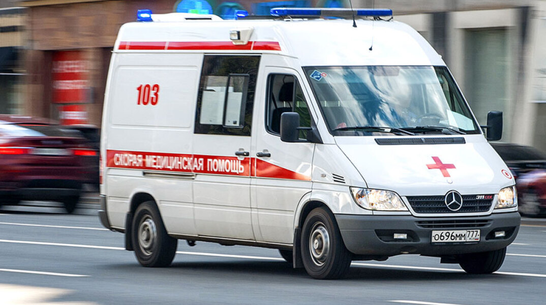 Ασθενοφόρο στη Μόσχα