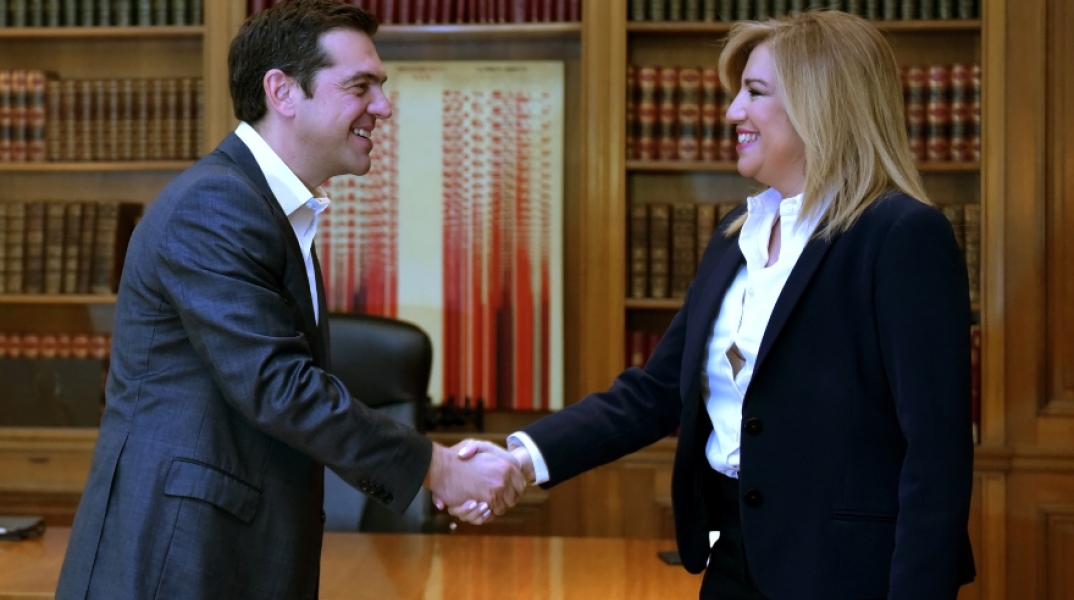 Αλέξης Τσίπρας, Φώφη Γεννηματά