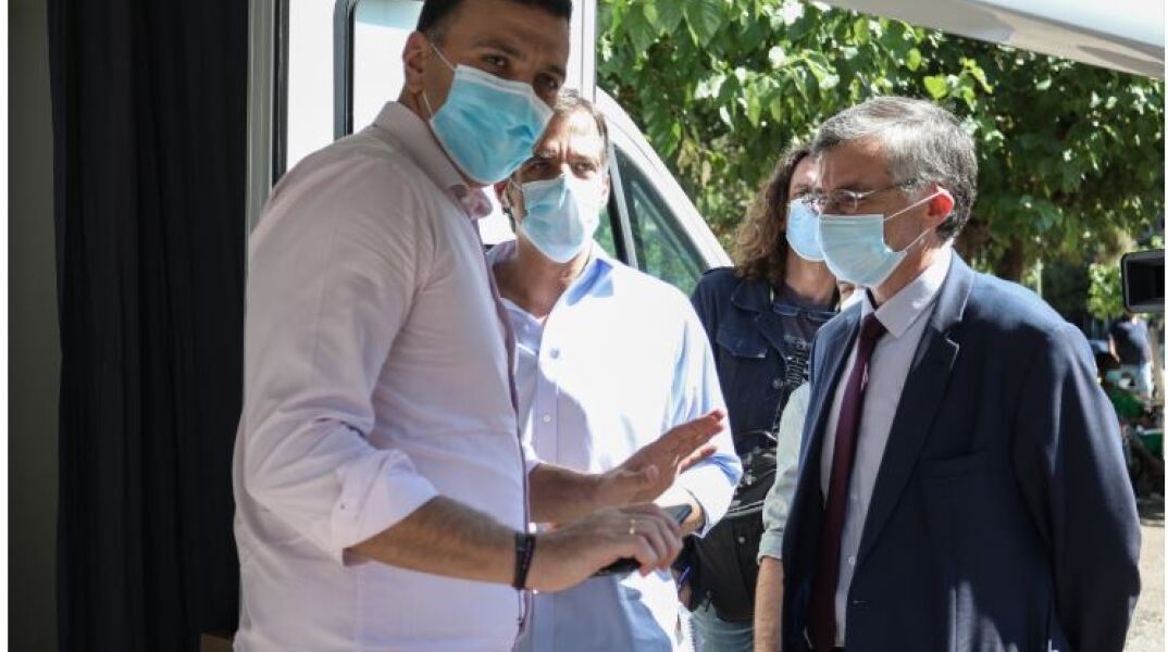 Baσίλης Κικίλιας, Παναγιώτης Αρκουμανέας, Σωτήρης Τσιόδρας